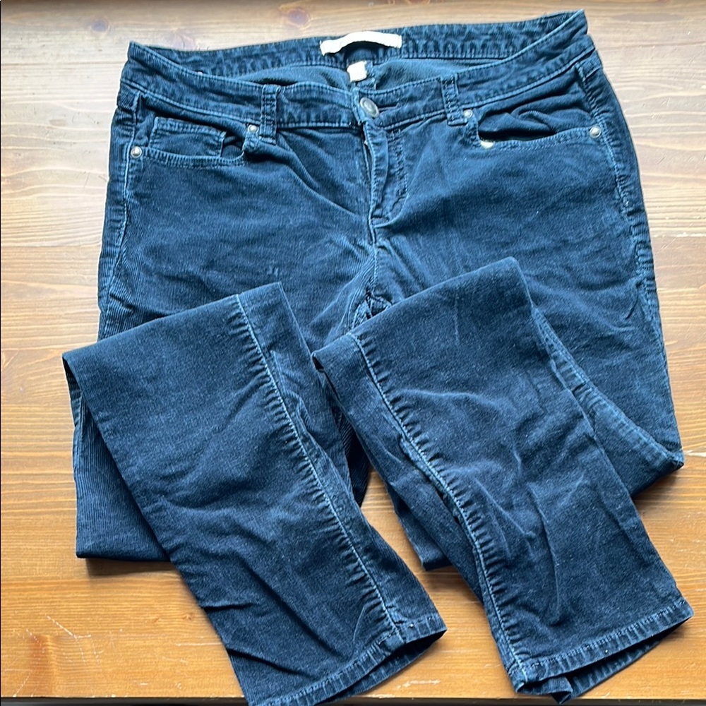 Women's Blue Corduroy-style Bottoms, Lauren Conrad